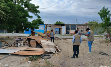 Piura: intervienen construcciones ilegales en áreas públicas de asentamientos humanos
