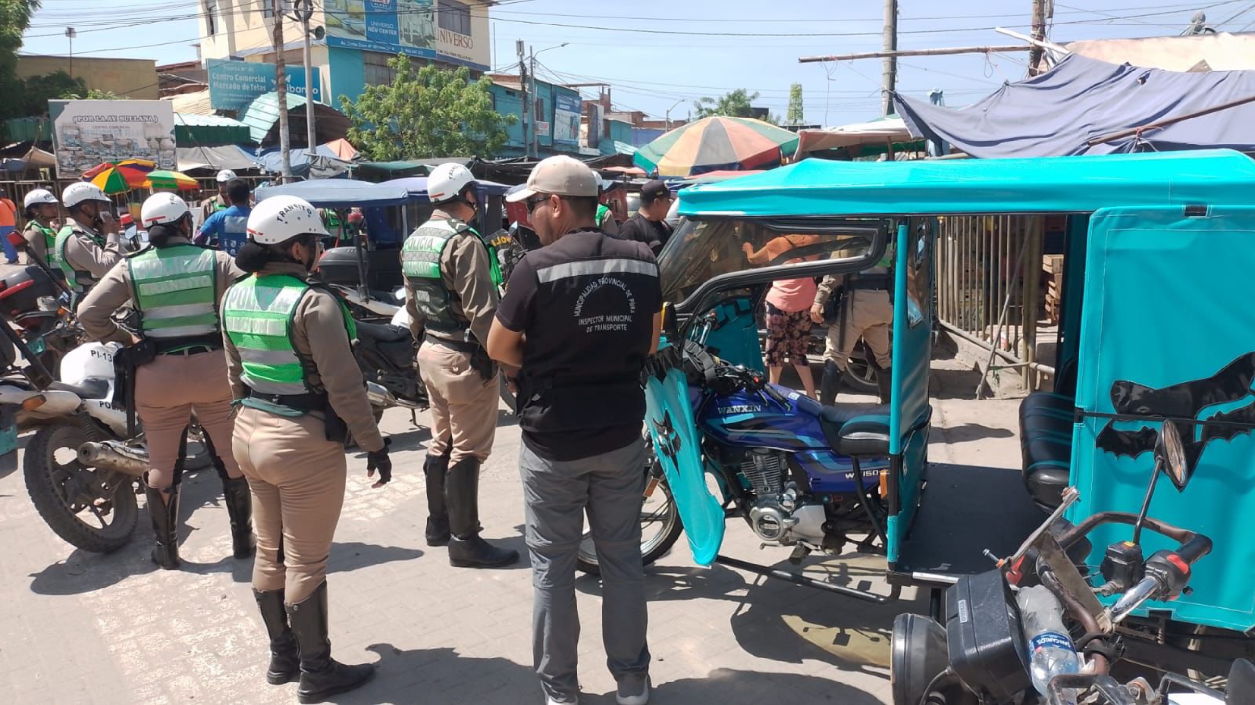 Interviene más de 130 vehículos por falta de tarjeta de circulación en Piura