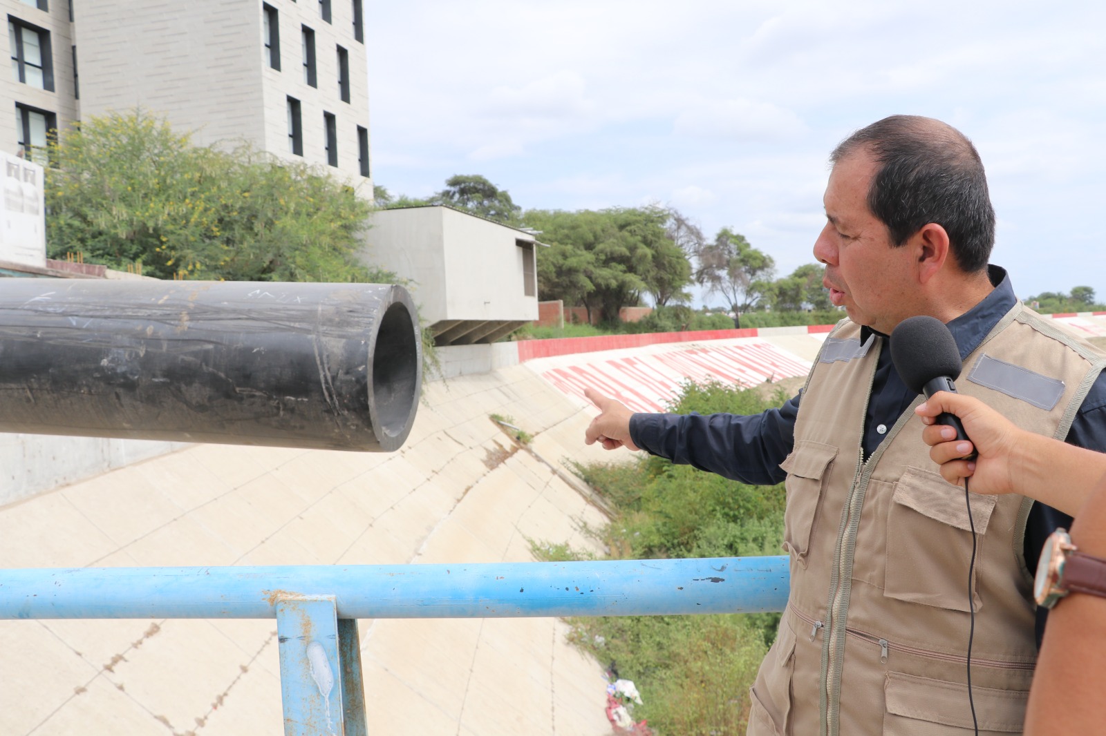 Decano CIP: “Construcción para tapar tubería afecta el transporte de la ciudad de Piura”