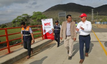 Se inauguró puente La Huaquilla que beneficiará a 15 mil habitantes de Morropón
