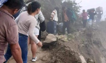 Huancabamba: derrumbes por lluvias ponen en riesgo la vida de la población