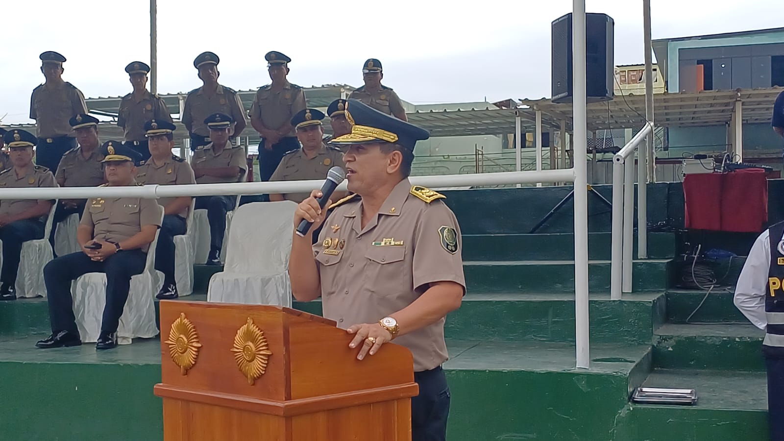 Gral. Farías: “Este ataque no es circunstancial, obedece a bandas criminales que tratan de callarnos”