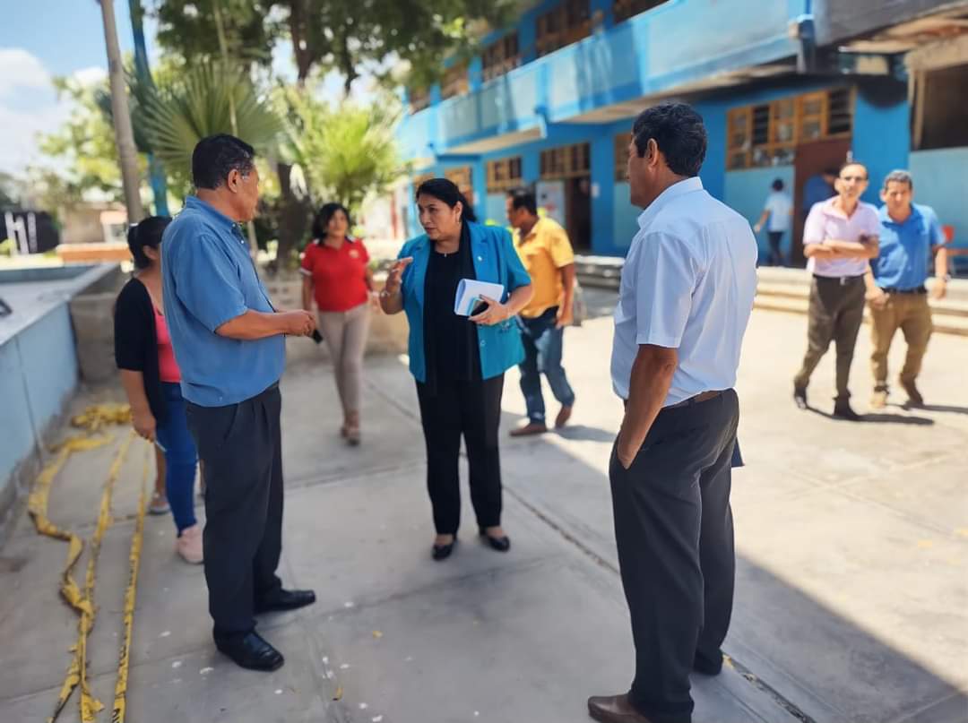 Piura: garantizan cobertura de servicios de agua y luz en colegios