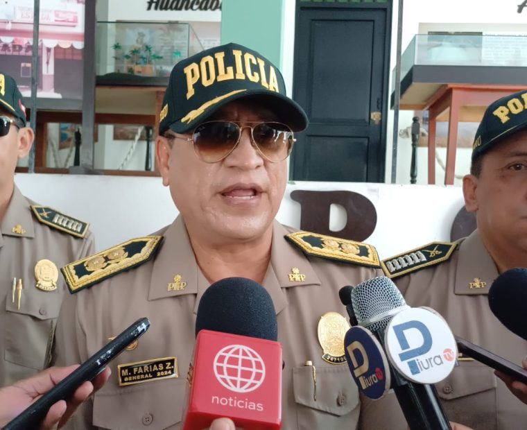 Jefe de la Policía en Piura da ultimátum a agentes: "Si no trabajan, serán cambiados"