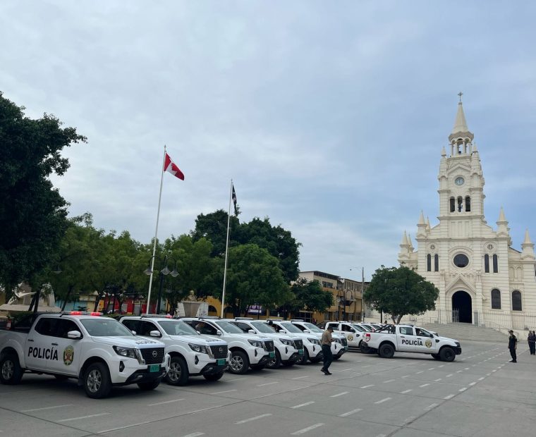 Piura: Ministerio del Interior asigna 19 patrulleros a la provincia de Sullana