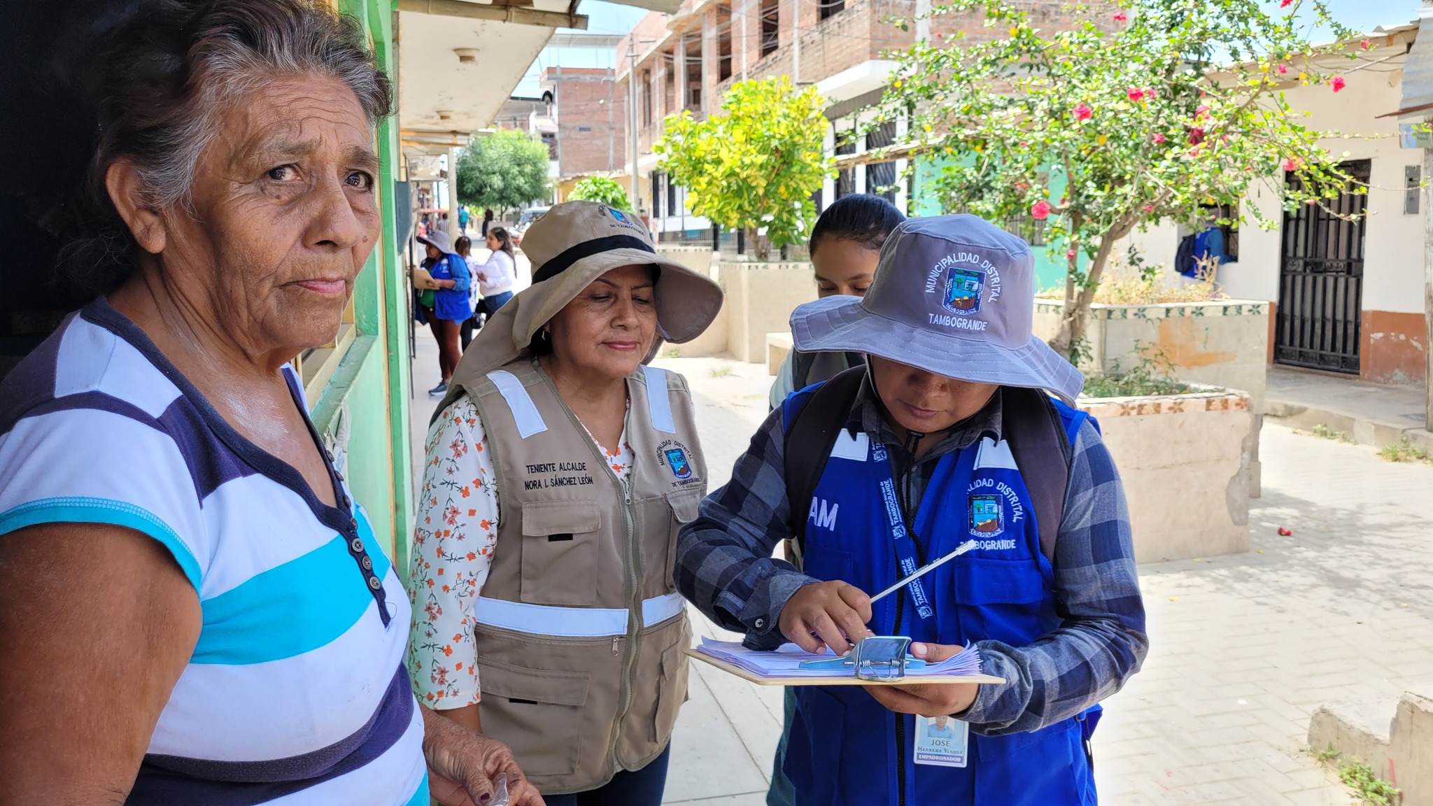 Piura: Empadronarán e identificarán a beneficiarios de Pensión 65 y Contigo en Tambogrande
