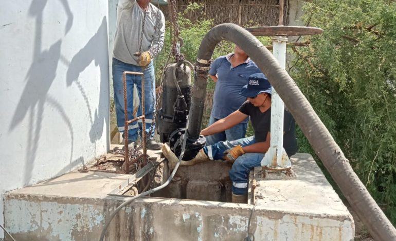 Piura: reanudan funcionamiento de cámara de desagües en Catacaos