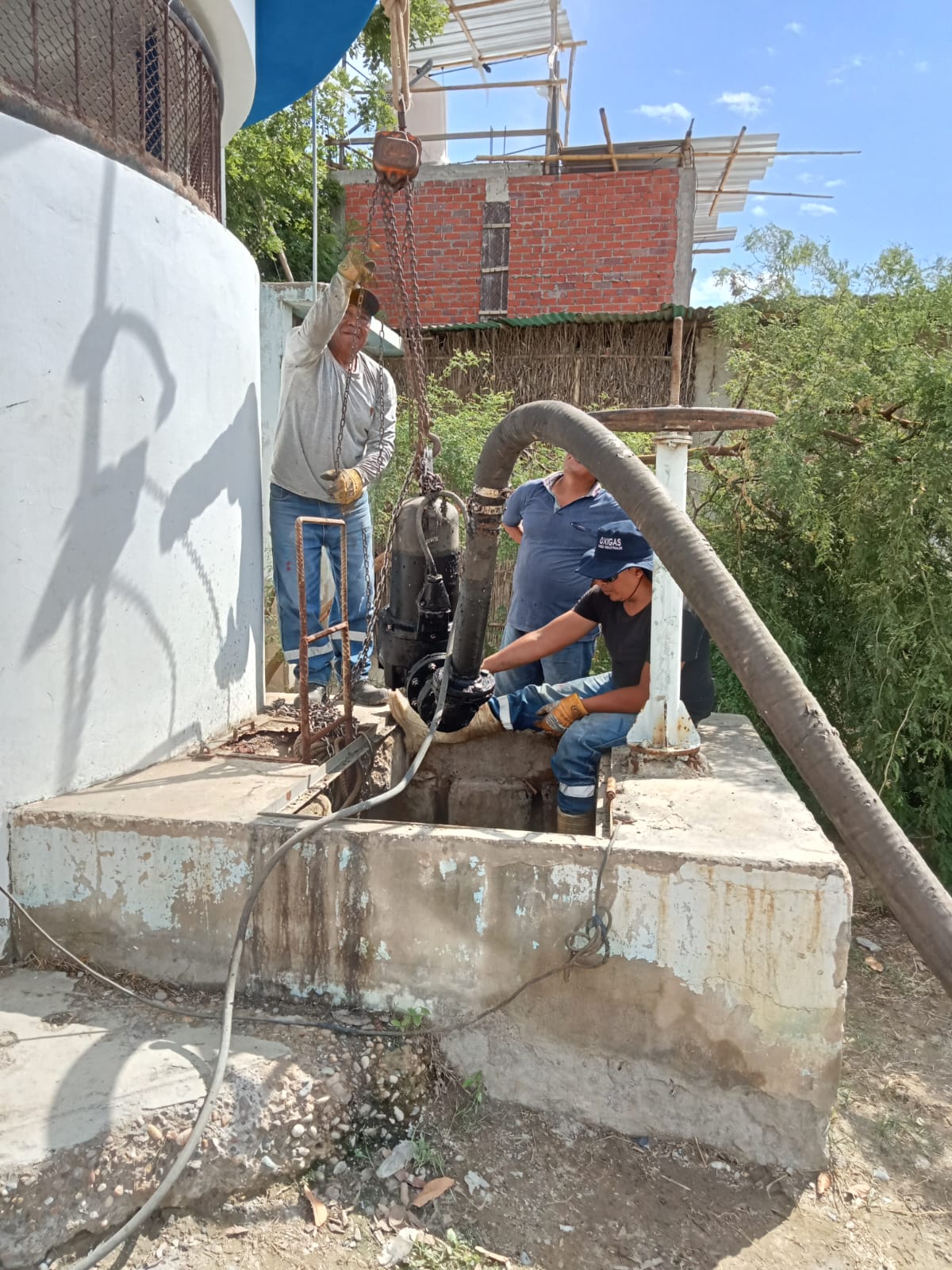 Piura: reanudan funcionamiento de cámara de desagües en Catacaos