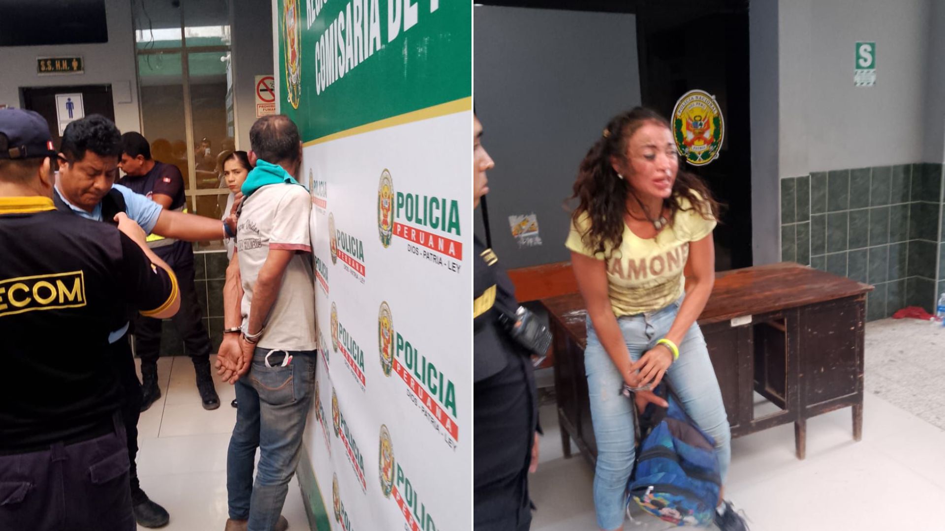 Piura: Una pareja de extranjeros asaltaba con machetes en el mercado central