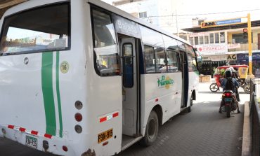 Piura: Intervienen un bus de empresa que no tendría tarjeta de circulación municipal
