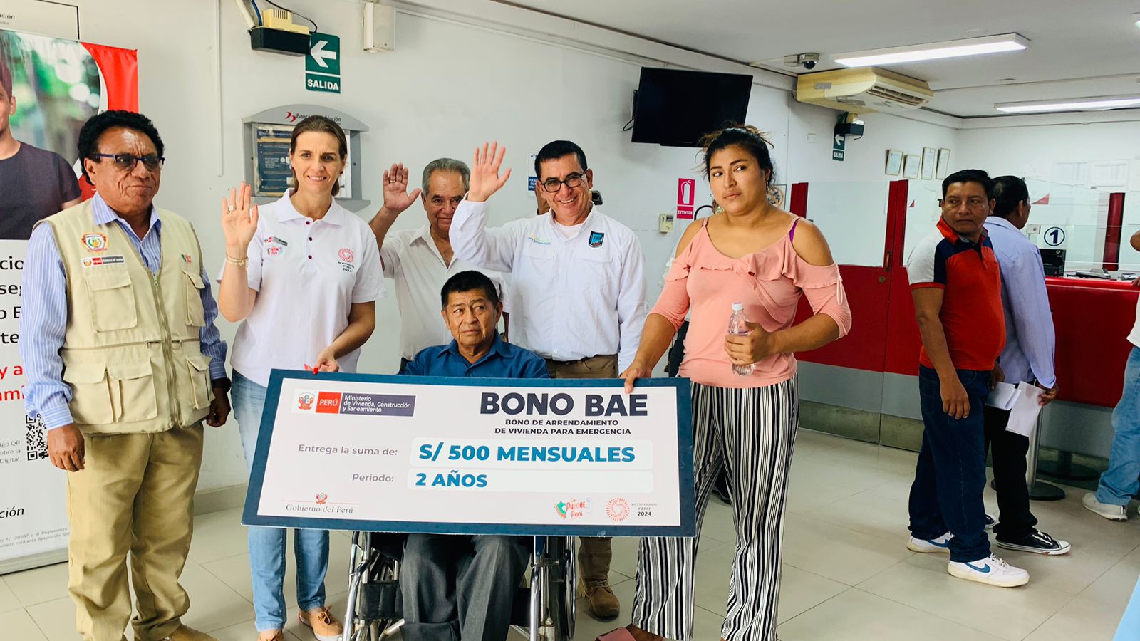 Piura: Más de 430 familias recibirán bono de S/500 durante dos años