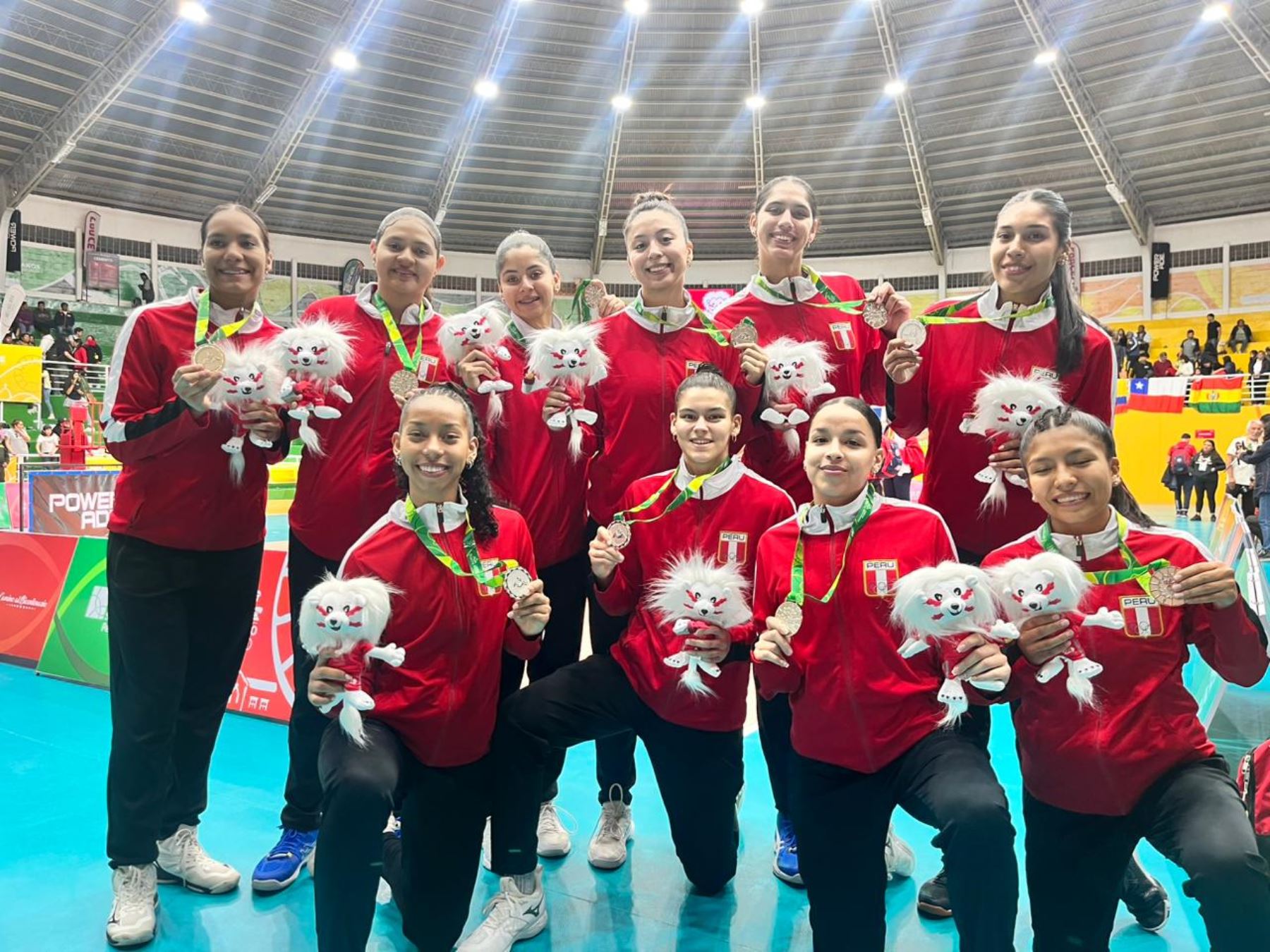 Perú consiguió cien medallas en los Juegos Bolivarianos de la Juventud Sucre 2024