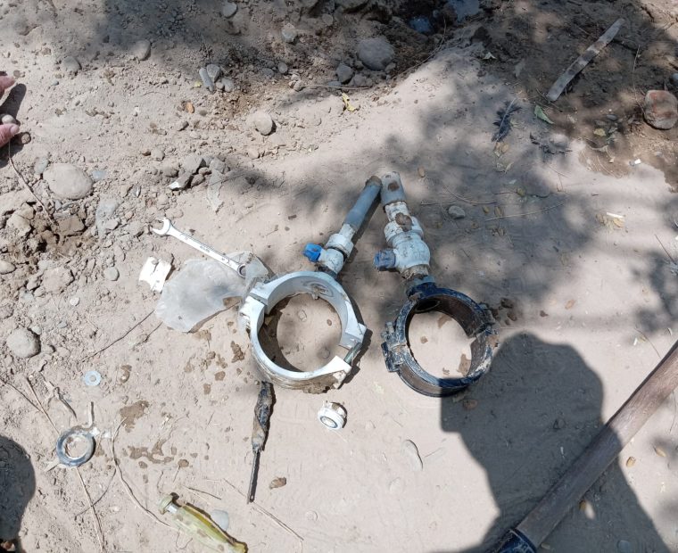 Erradican redes clandestinas de agua potable en Sullana