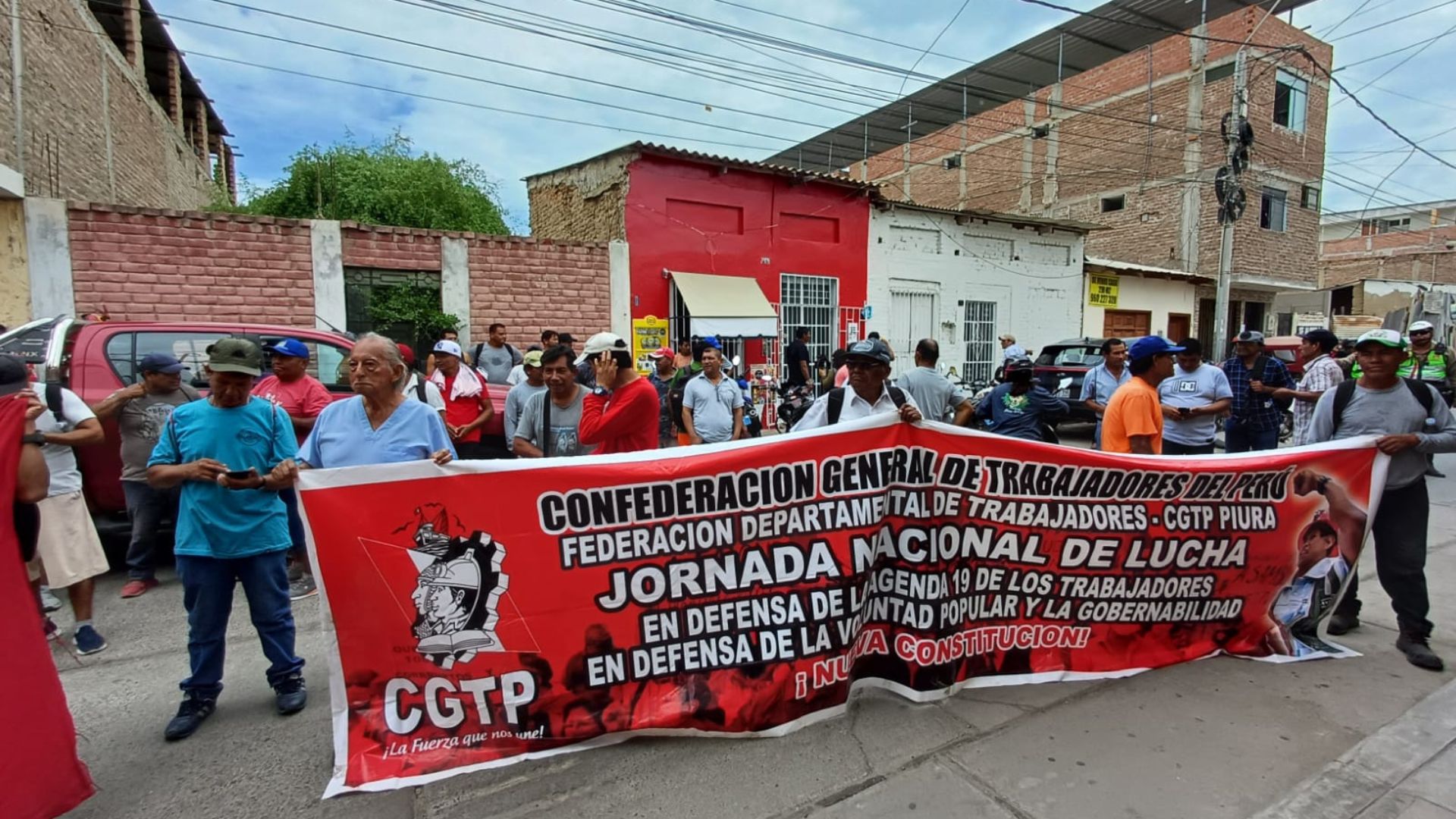 Confederación General de Trabajadores del Perú: “El gobierno está trabajando de espaldas al pueblo”