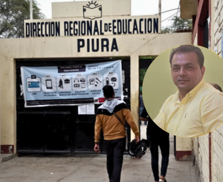 Piura: Wilmer González es el nuevo director de Educación
