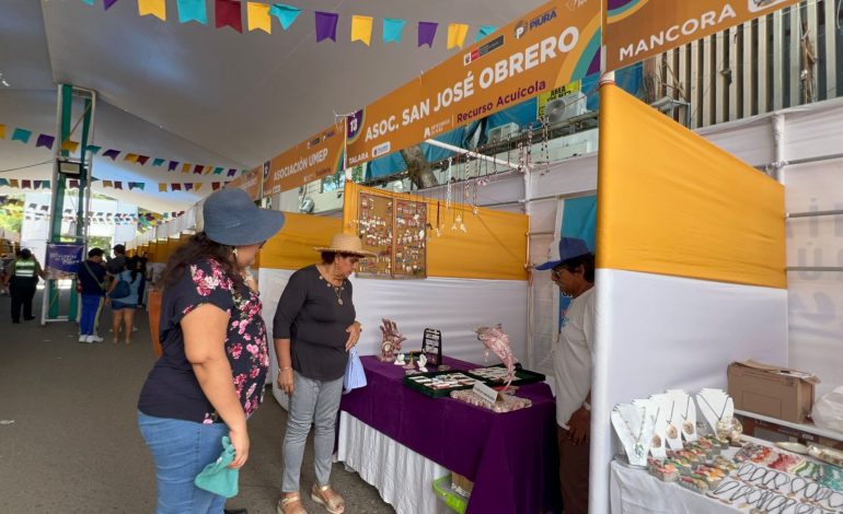 Piura: feria «Artesanías Peruanas» alcanzó ventas por más de 155 mil soles