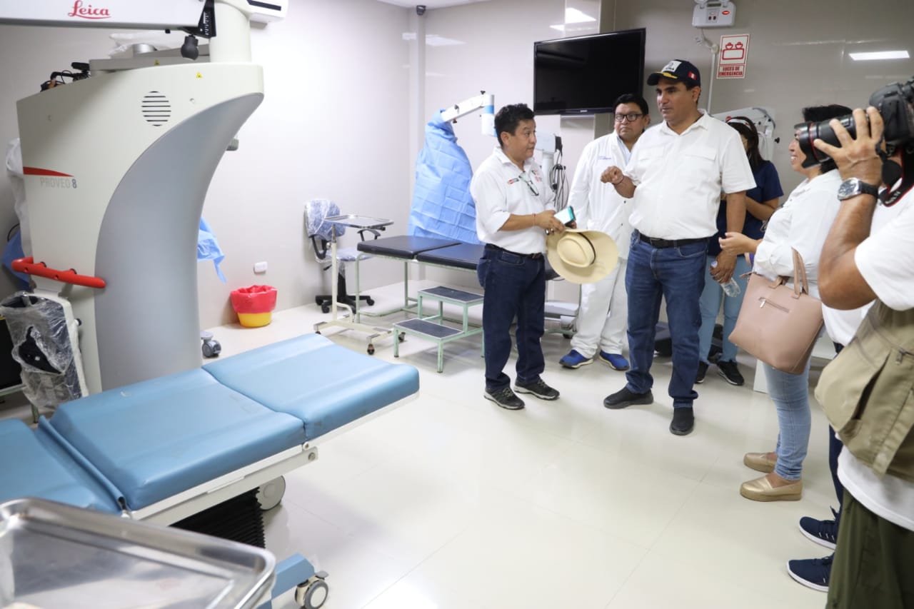 Piura contará con moderno Instituto Oftalmológico Regional