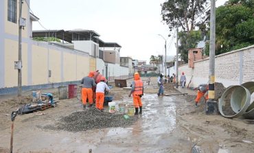 Trabajos en Sares a cargo de Municipalidad de Piura están paralizados