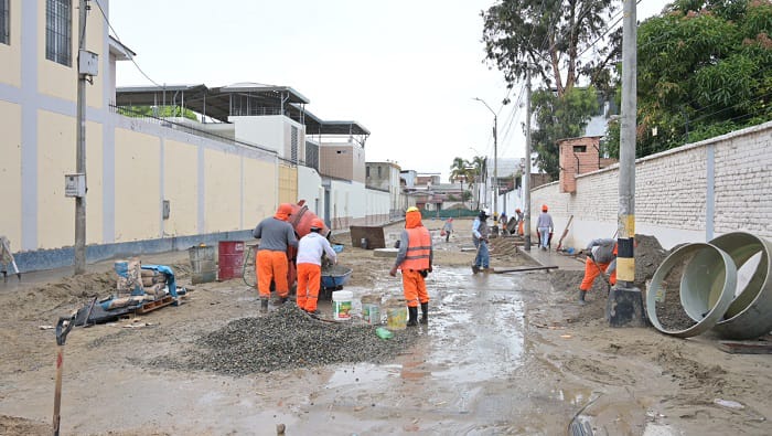 Trabajos en Sares a cargo de Municipalidad de Piura están paralizados