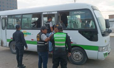 <strong>Municipalidad de Piura interviene dos microbuses de "El Piuranito" por transporte ilegal</strong>