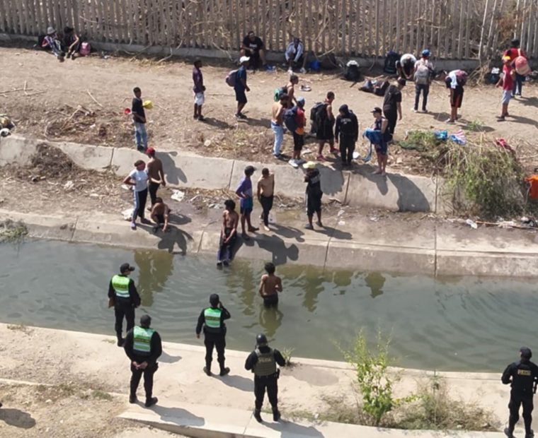Tumbes: Policía y Ejército evitaron ingreso de migrantes ilegales al Perú