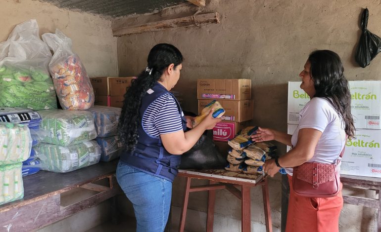 Piura: Entregan más de 50 toneladas de alimentos para ollas comunes en Tambogrande