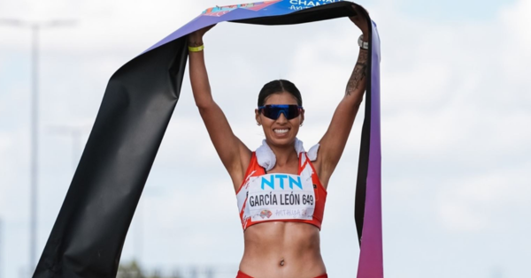 Peruana Kimberly García ganó los 20 kilómetros de marcha del Gran Premio de Rio Maior