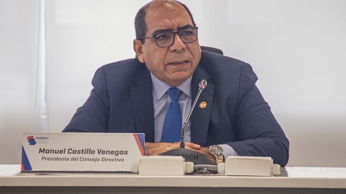 Falta: Manuel Castillo ocupó cargo en UNP al mismo tiempo que presidía Sunedu