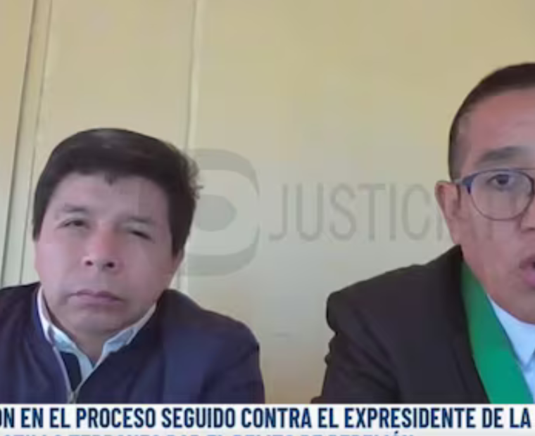 Defensa de Pedro Castillo desiste de apelación contra tutela de derechos
