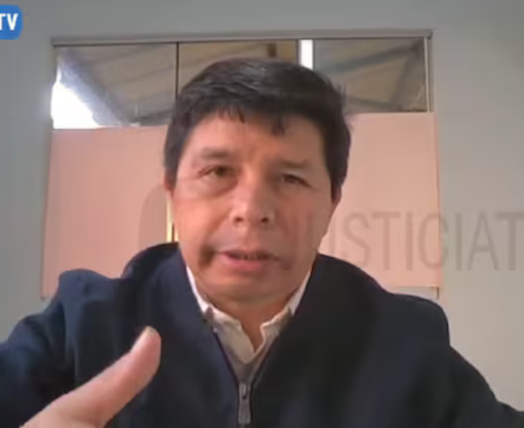 Fiscalía pide prolongar prisión preventiva contra Pedro Castillo por golpe de Estado