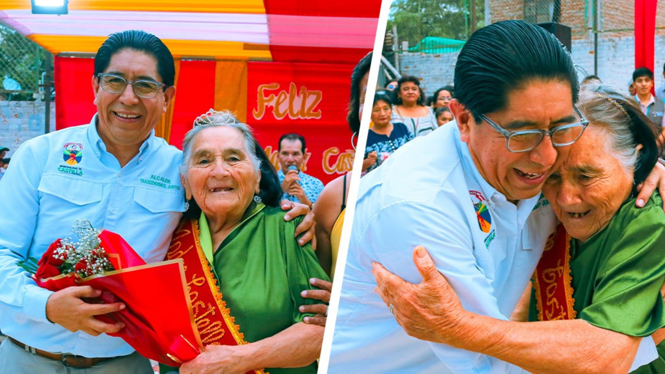 Piura: emotivo reconocimiento a Rosita Jiménez, madre ejemplar de Campo Polo