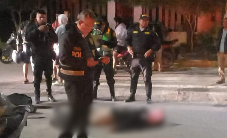 Padre de familia es asesinado en la urbanización Piura