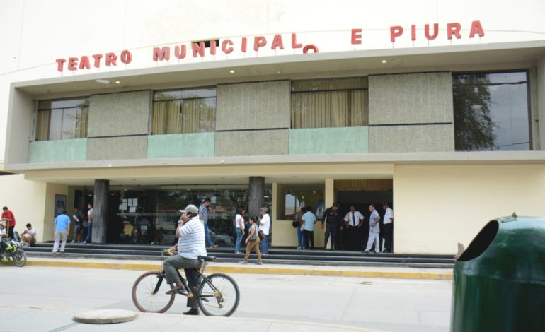 Piura: Comuna anuncia que expediente de Teatro estará listo en junio