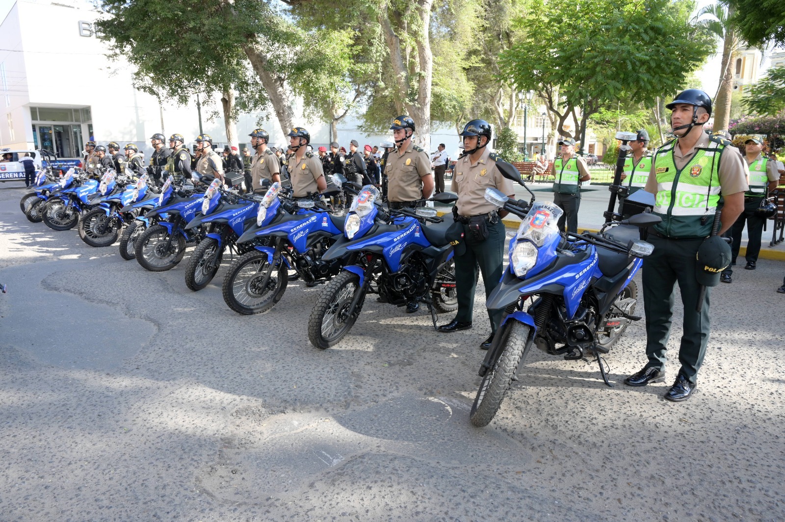 Piura: Con dotación de 20 motocicletas a la PNP se espera contar con red integral