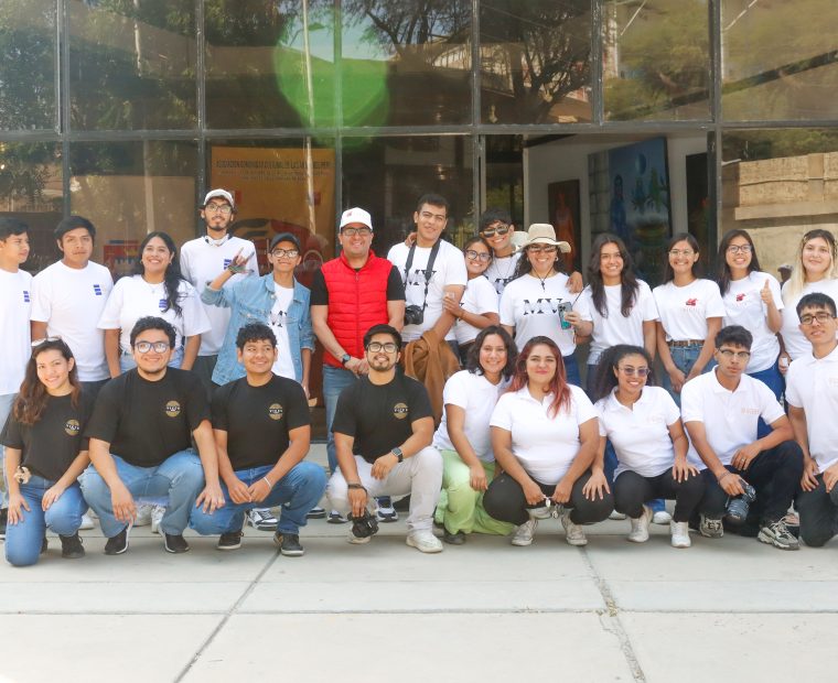 Con activación, estudiantes de UPAO promueven que niños y adolescentes visiten el museo Vicús de Piura