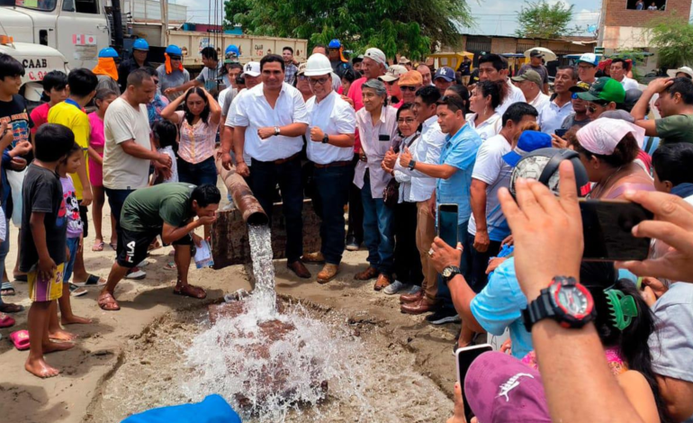 GORE Piura perforará pozo tubular para familias de San Francisco de Paccha