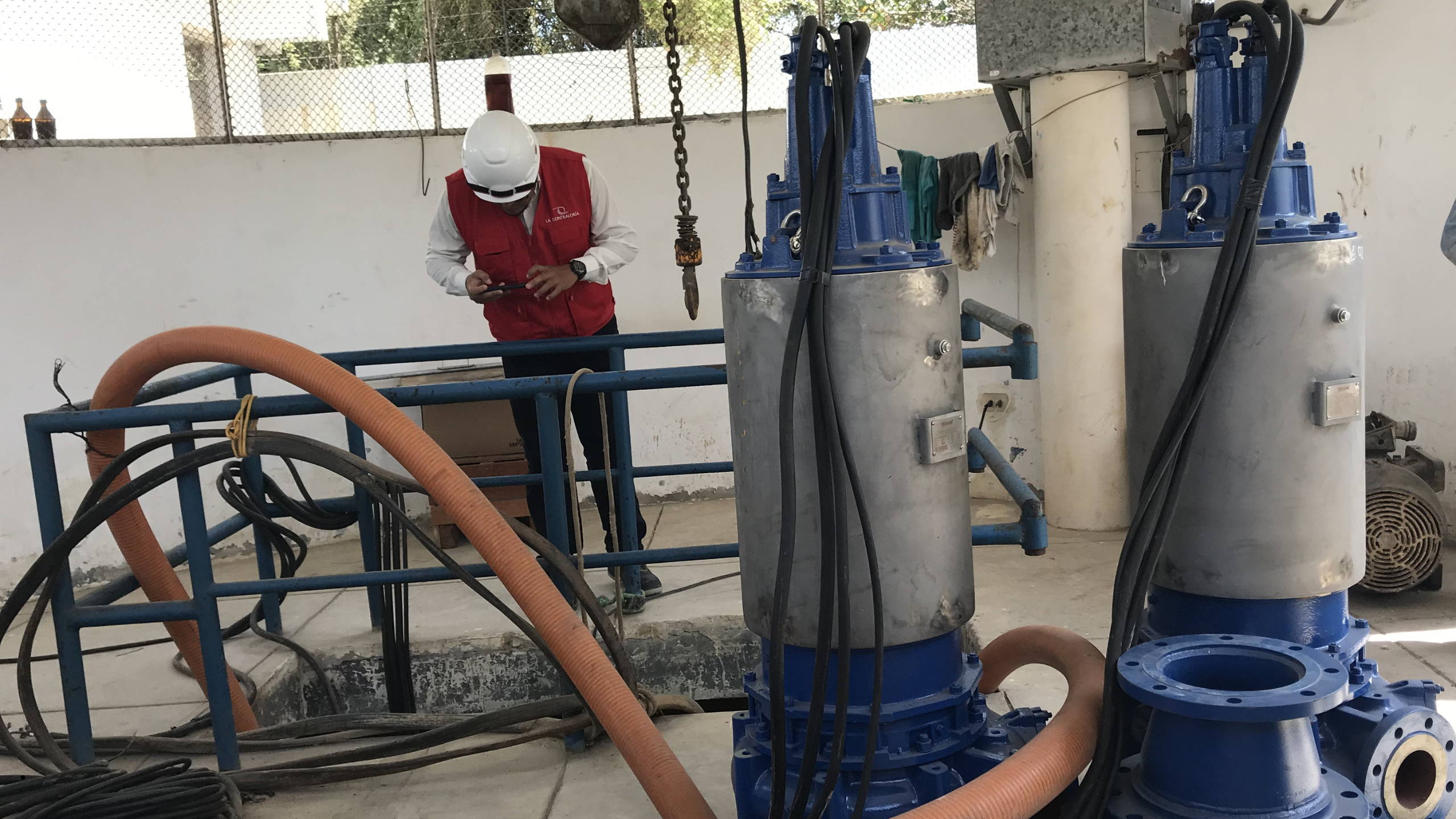 Contraloría advirtió que contratista no concluyó instalación de equipos de bombeo de aguas residuales