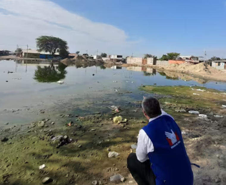 Defensoría del Pueblo de Piura solicita emergencia por falta de agua y colapso de desagües