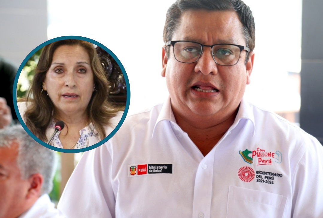 Ministro de Salud afirma que Boluarte ha decidido “alejarse de la prensa” para evitar “acoso político”