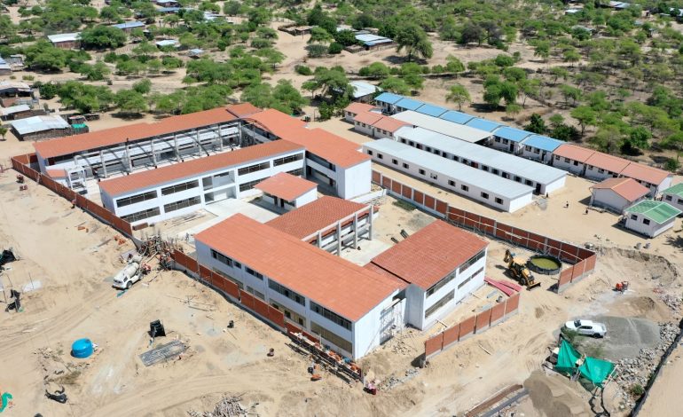 Piura: Colegios de Ocoto y Santa Ana en Tambogrande entran en su fase final de ejecución