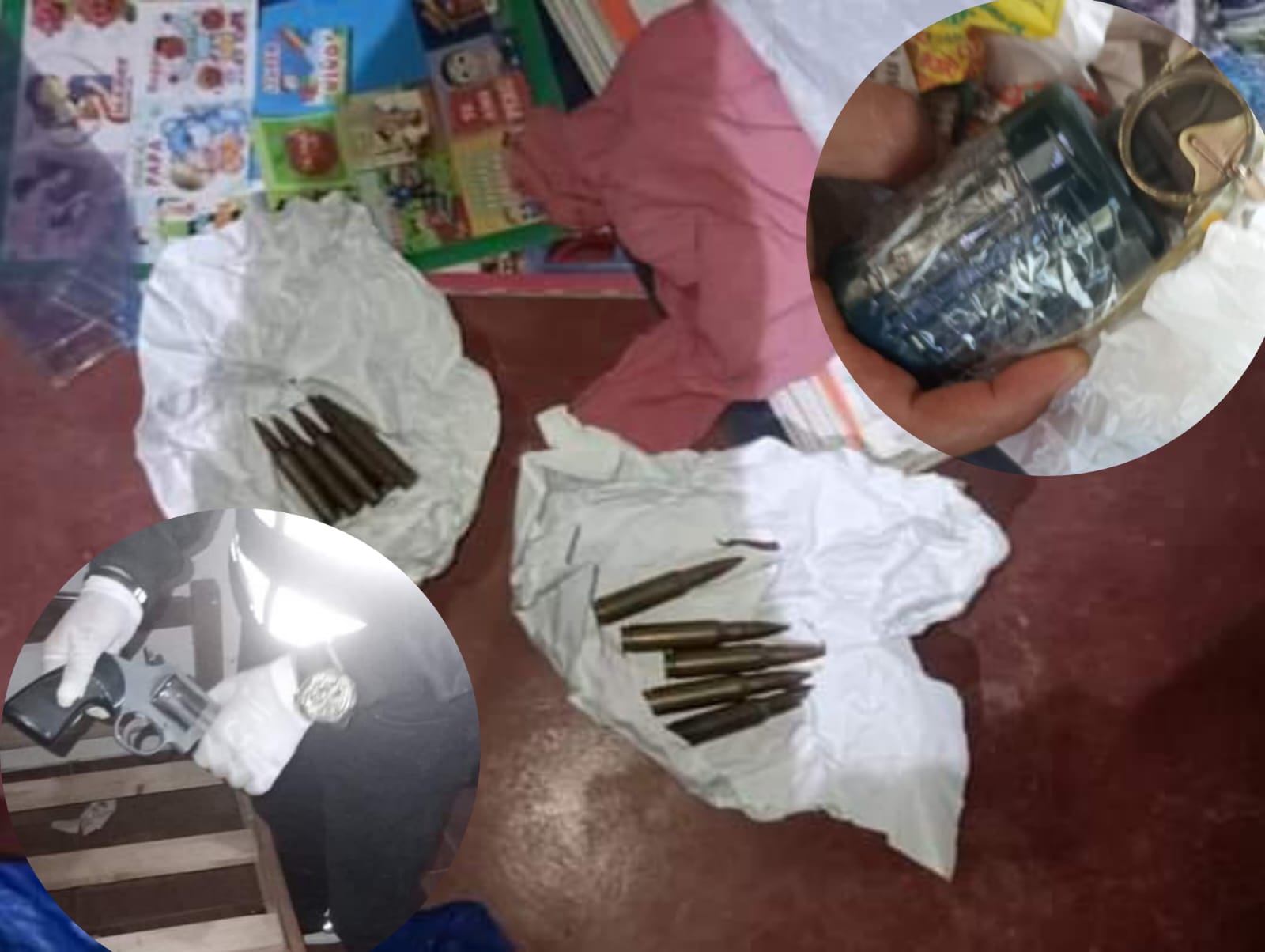 Piura: Policía y Fiscalía intervienen casas en Suyo e incautan granada, armas y dinamita