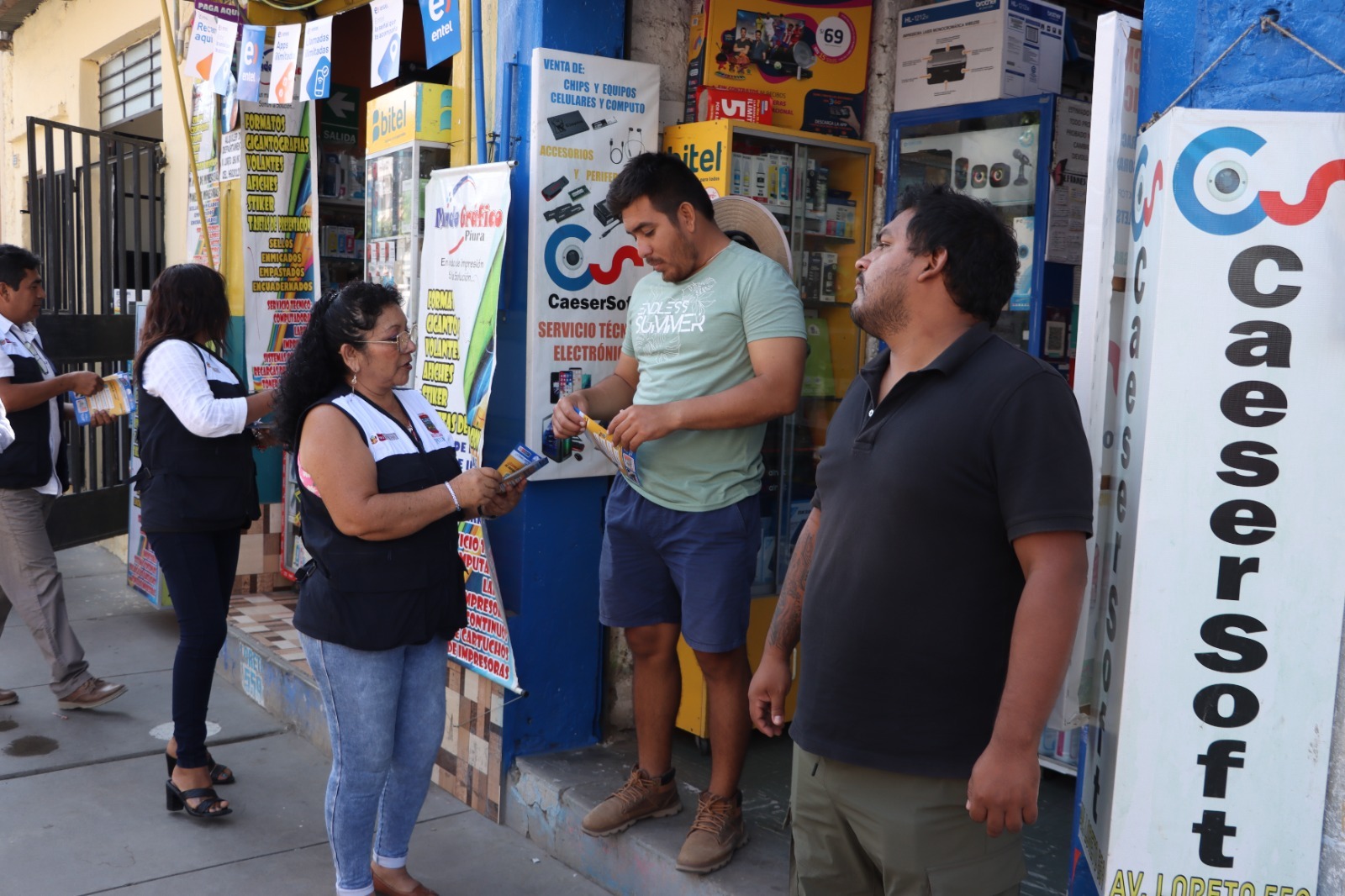 Piura: 103 actores sociales realizan campaña de concientización sobre el dengue
