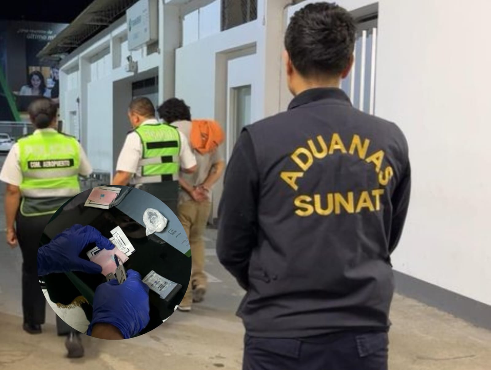 Piura: Detienen en aeropuerto a pasajero intentando transportar droga