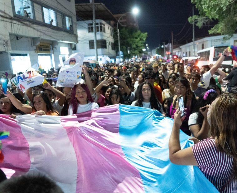 Marcha del orgullo en Piura exige políticas de igualdad para personas LGBTI