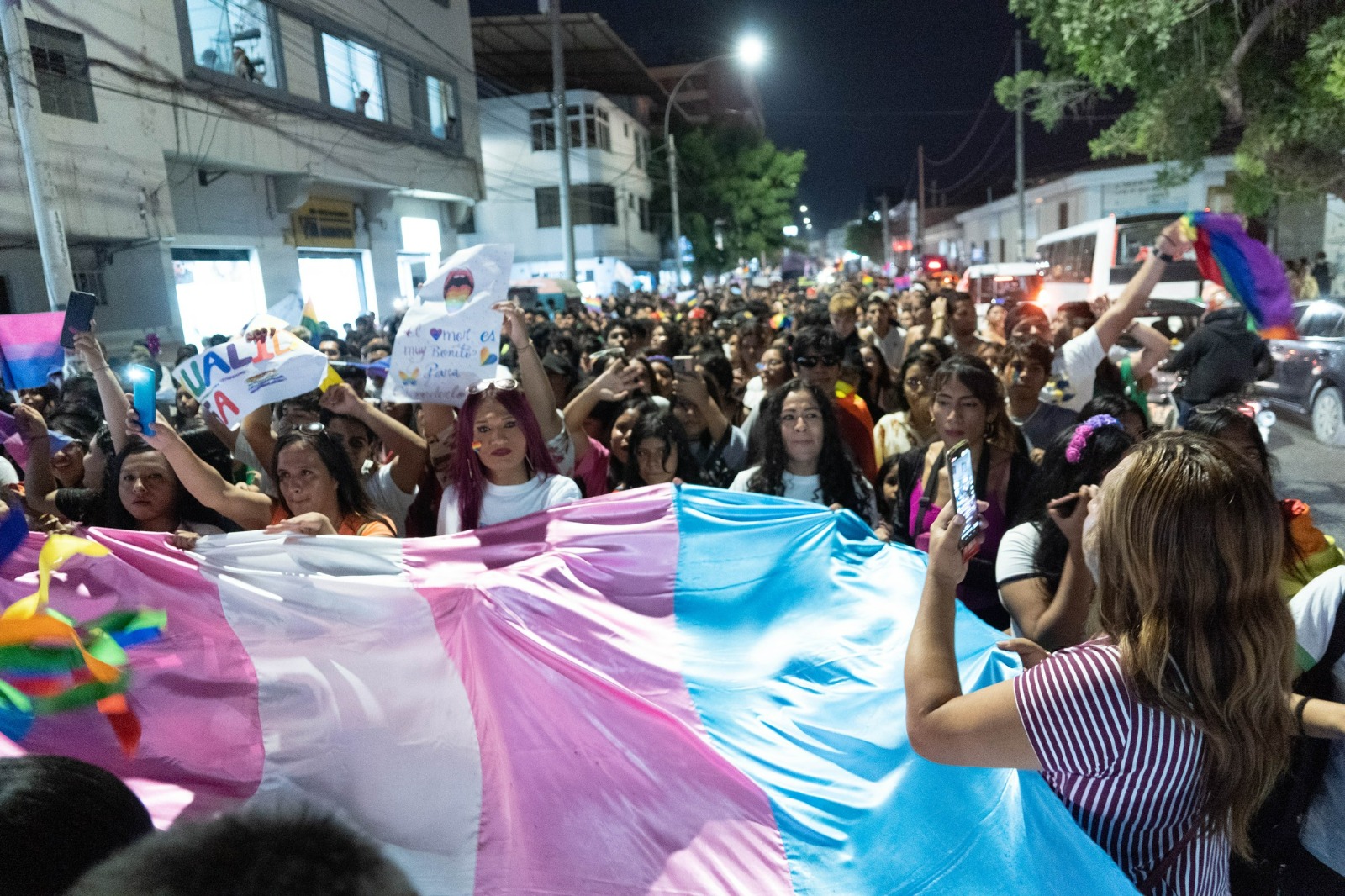 Marcha del orgullo en Piura exige políticas de igualdad para personas LGBTI