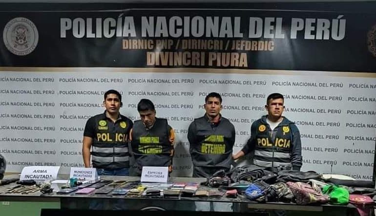 Piura: nueve meses de prisión preventiva para presuntos asaltantes de La Arena