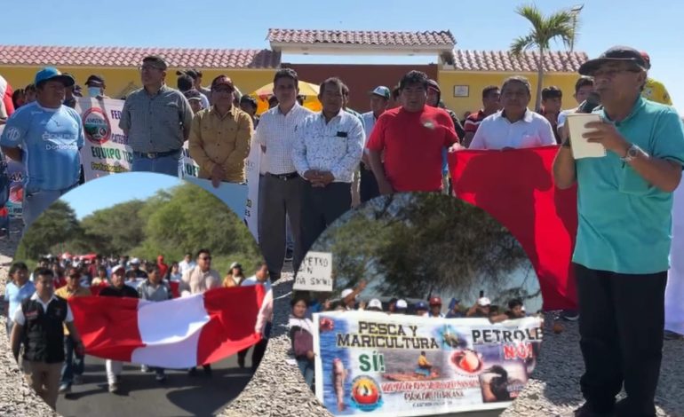 Piura: Pescadores y maricultores de Sechura se oponen a explotación de lote petrolero