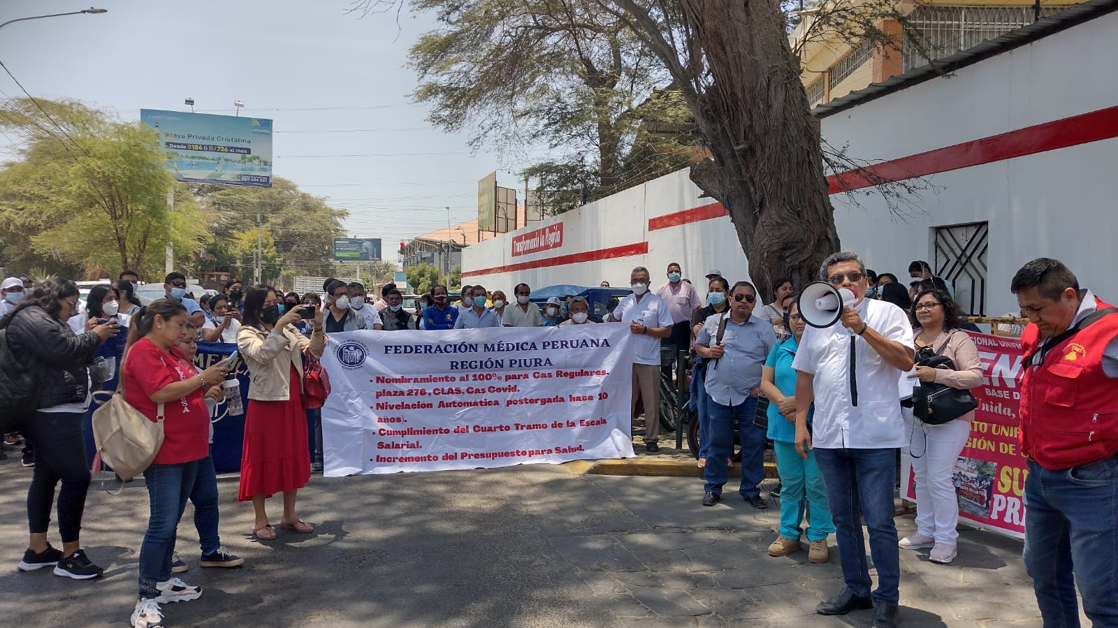 Piura: Más de mil médicos en la región acatarán paro de 48 horas la próxima semana