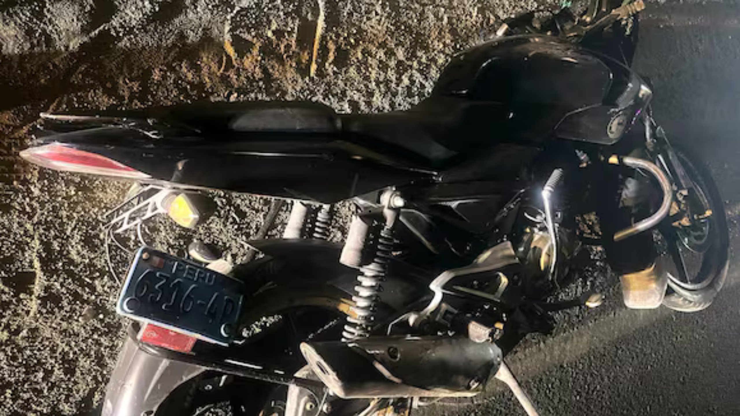 Piura: joven motociclista muere en trágico accidente en carretera Panamericana Norte