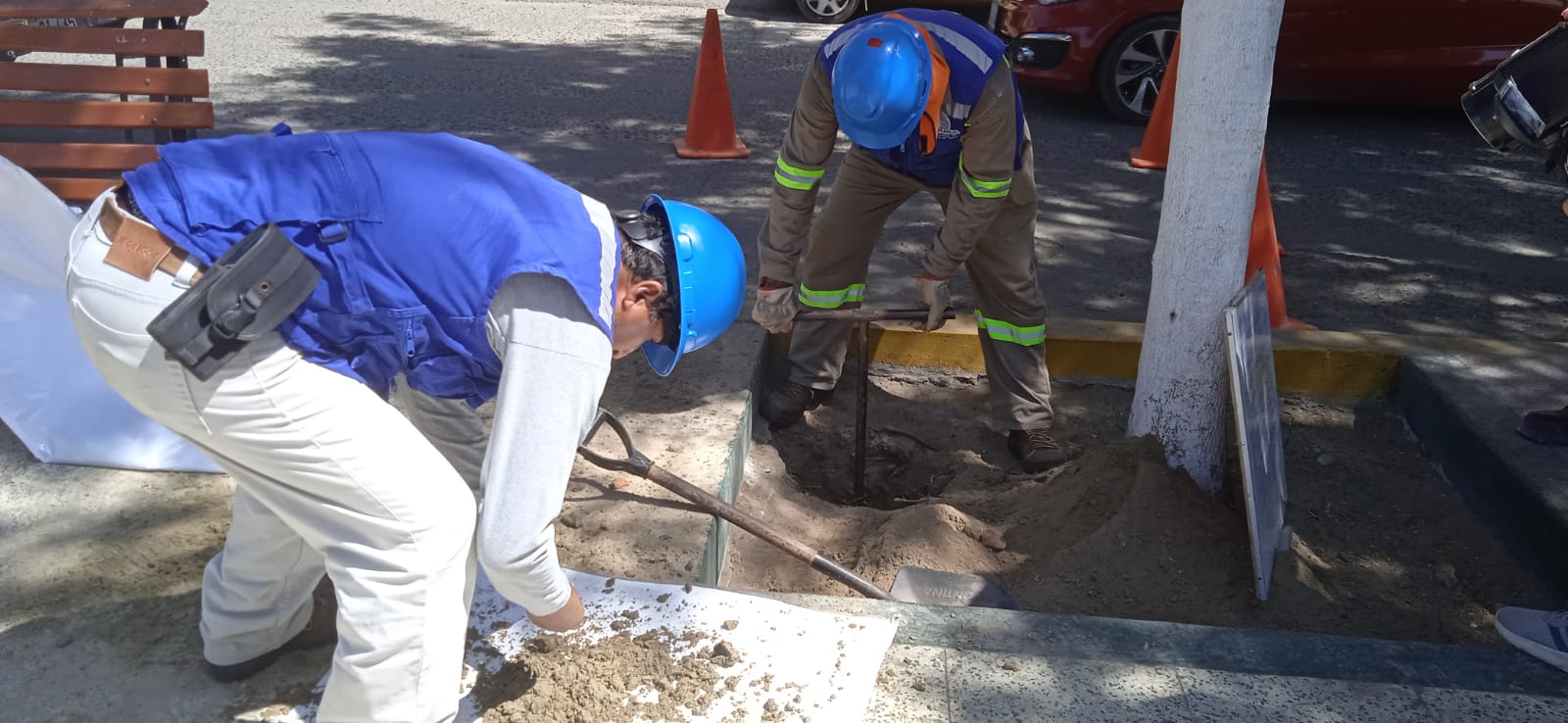 Piura: Continúan estudios para la reconstrucción de pistas y veredas por parte del Gore